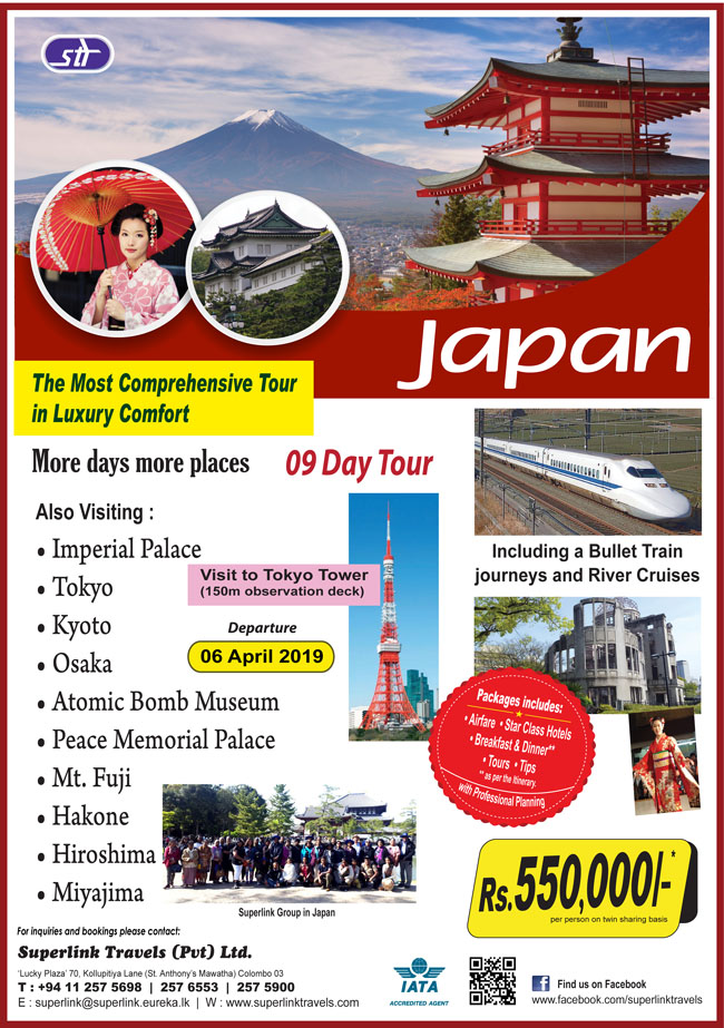 superlink travels japan tour 2019
