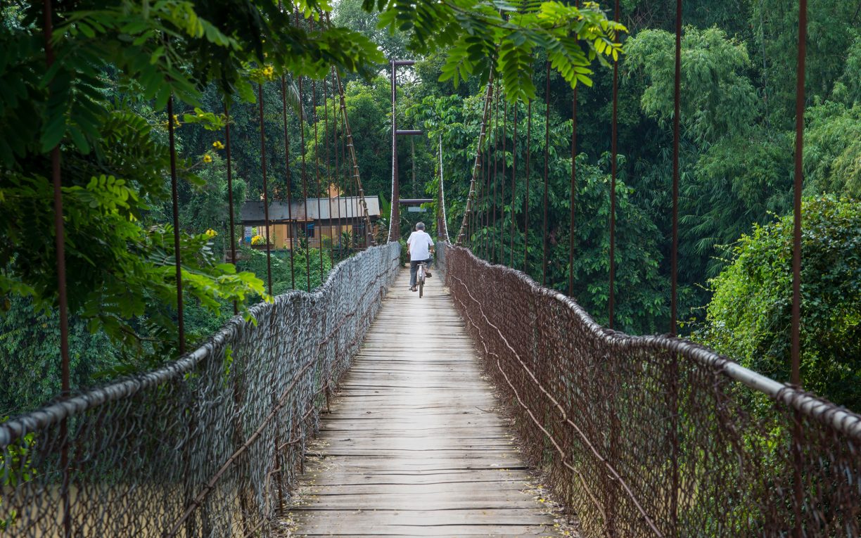 Cycling countryside Battambang