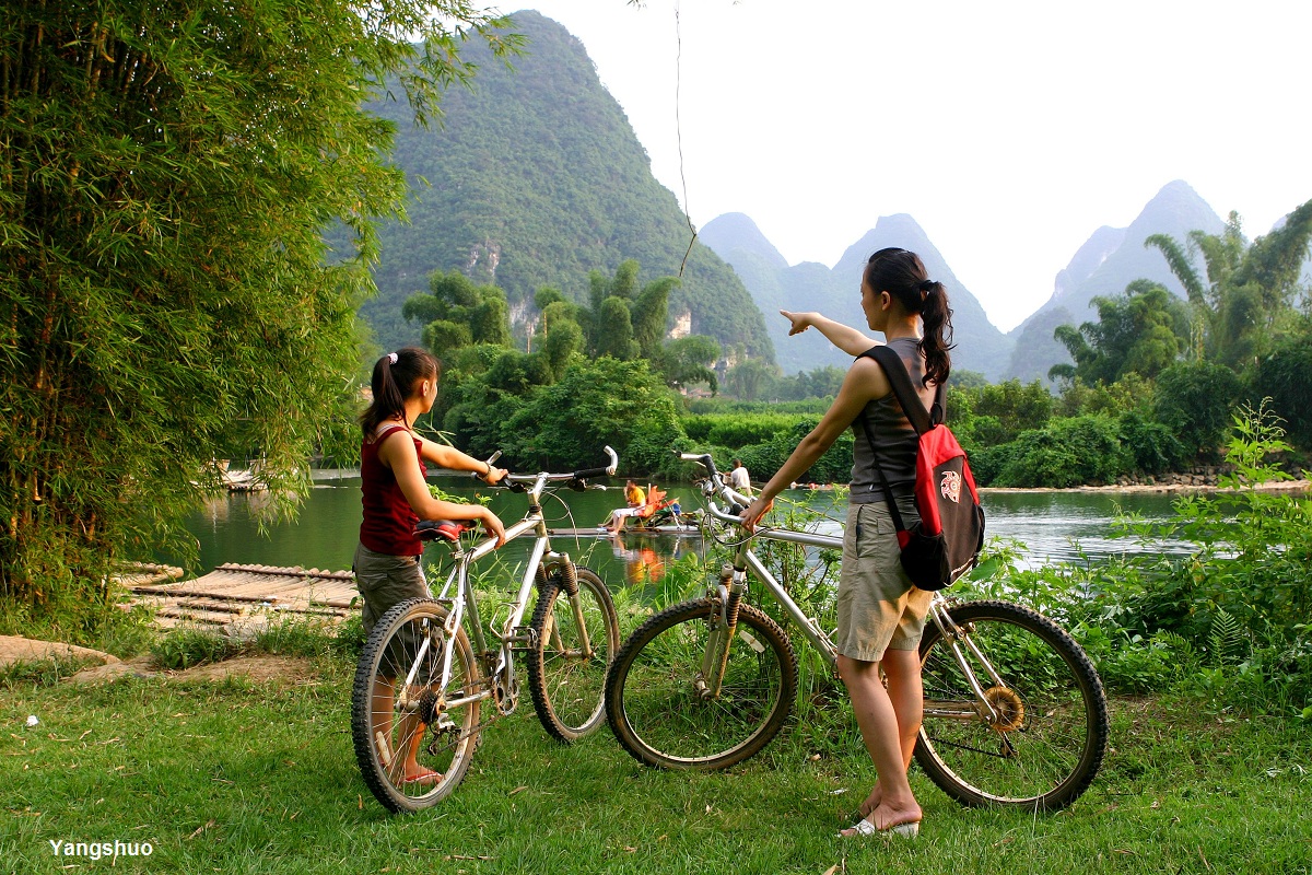 cycling yangshou china