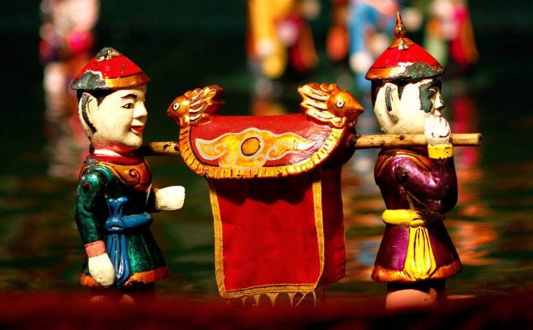 Hanoi Puppet theatre Vietnam