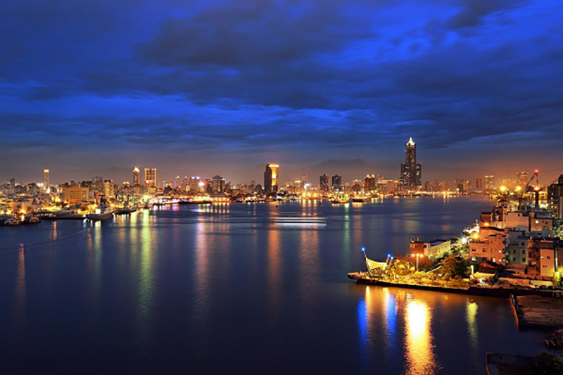 Kaohsiung harbour Taiwan china