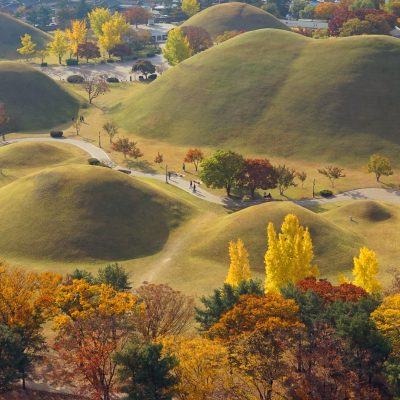 Royal Tombs Gyeongju South Korea