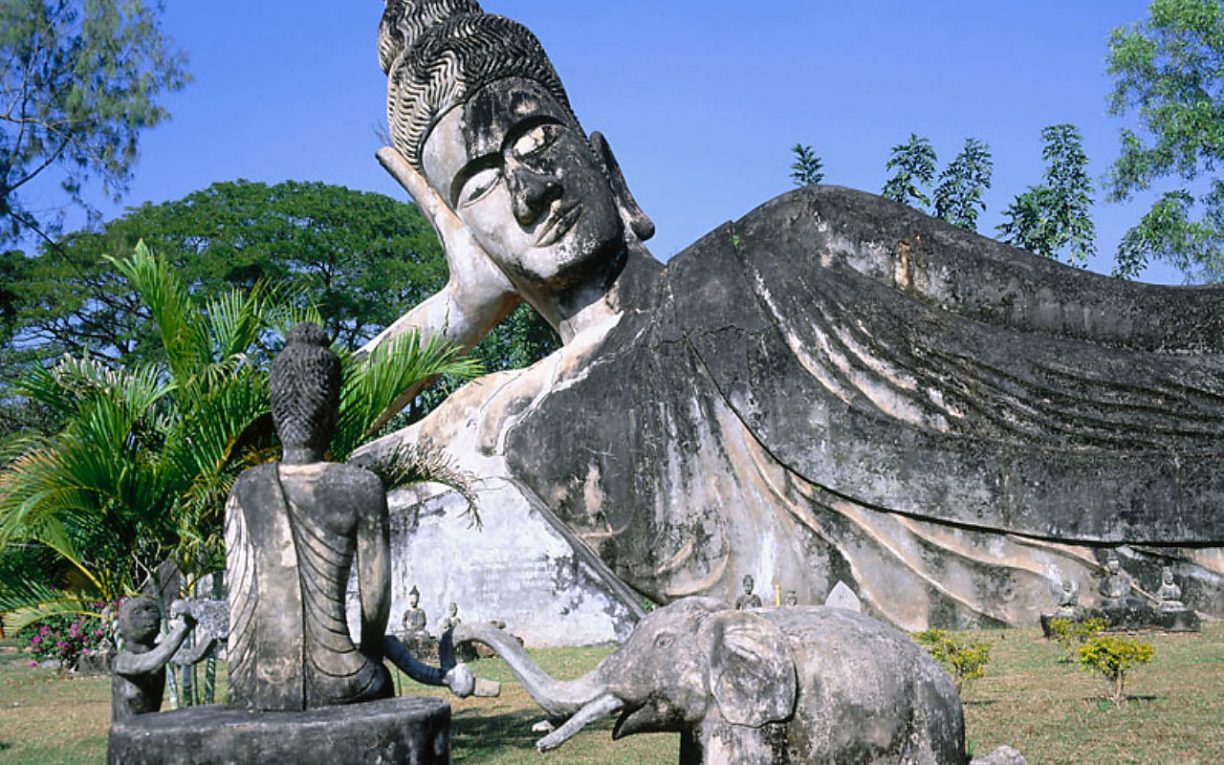 Sleeping Budda Luang Prabang Laos
