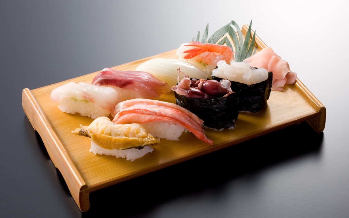 sushi dish food japan